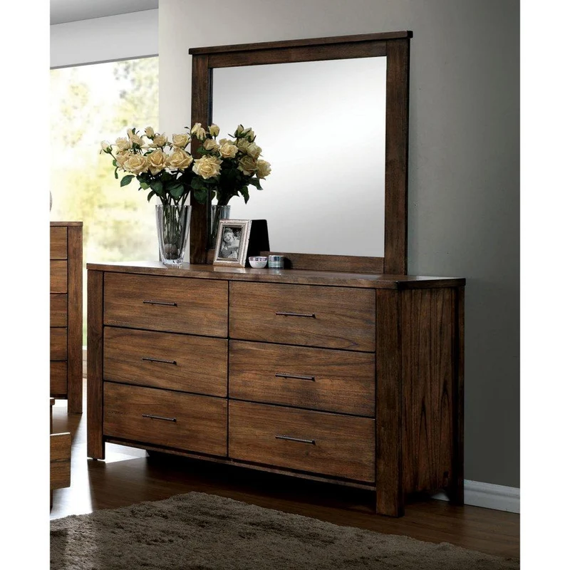 Furniture of America Elkton Dresser Mirror CM7072M