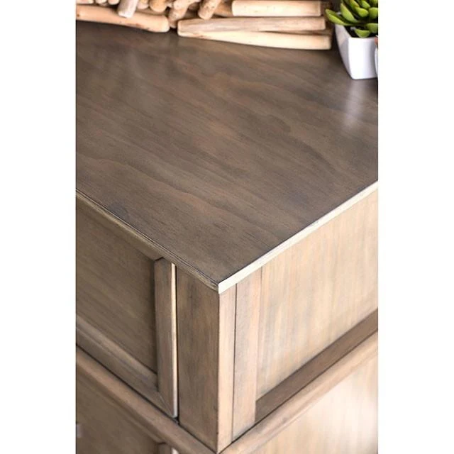 Furniture of America Loxley 2-Drawer Nightstand CM7351N