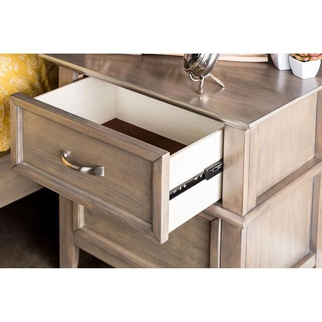Furniture of America Loxley 2-Drawer Nightstand CM7351N