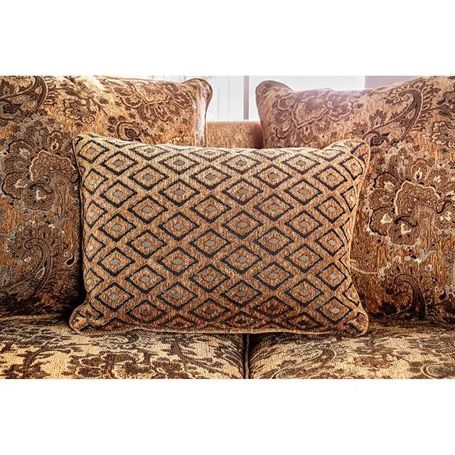 Furniture of America Nicanor Stationary Fabric Sofa SM6407-SF