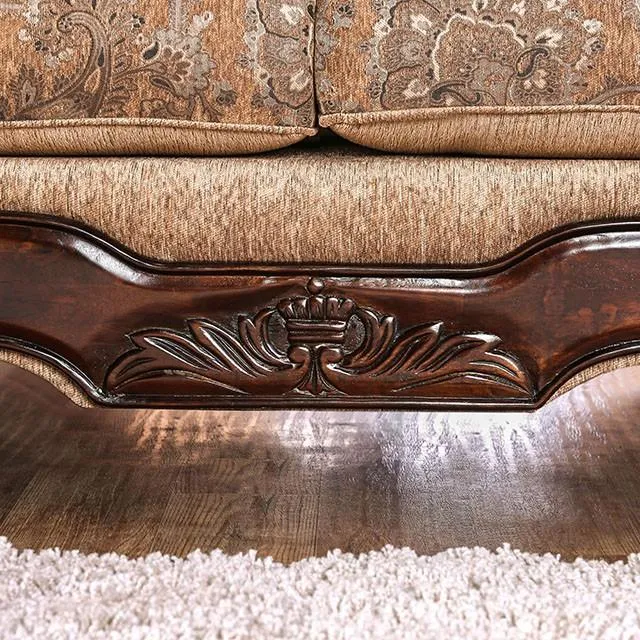 Furniture of America Nicanor Stationary Fabric Sofa SM6407-SF