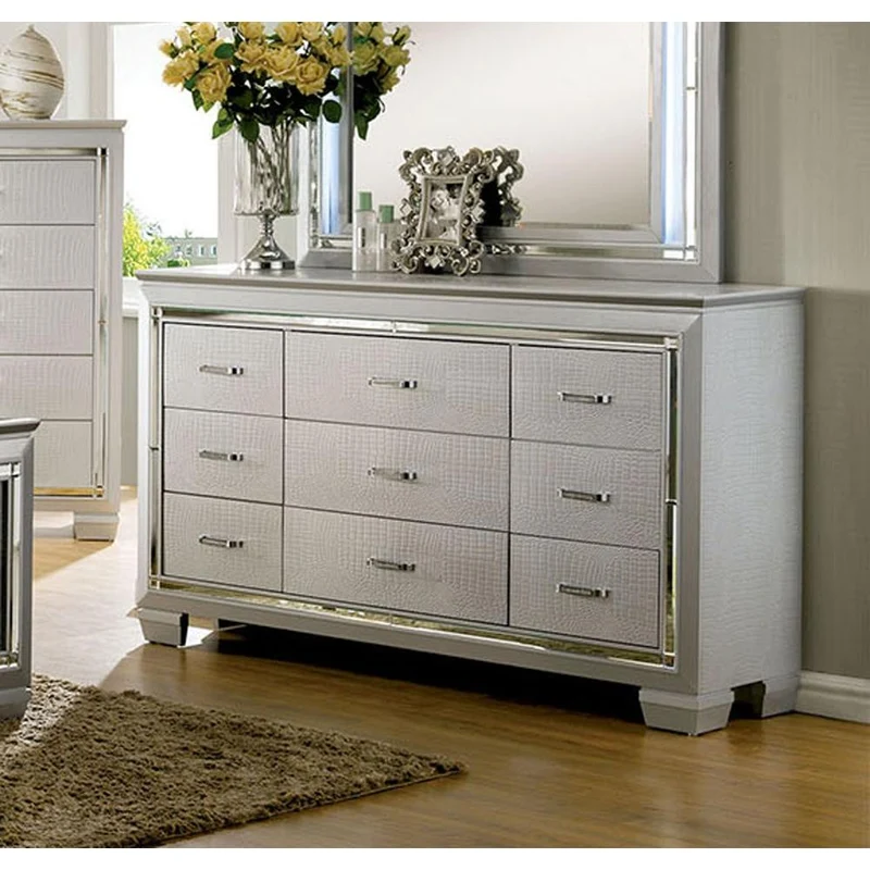 Furniture of America Bellanova 9-Drawer Dresser CM7979SV-D