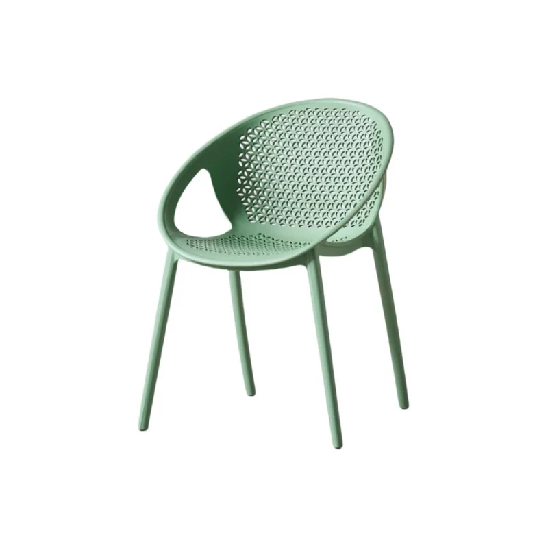 Combo Tres Silla Selva con Brazos, Color Verde Olivo, Gris y Negro