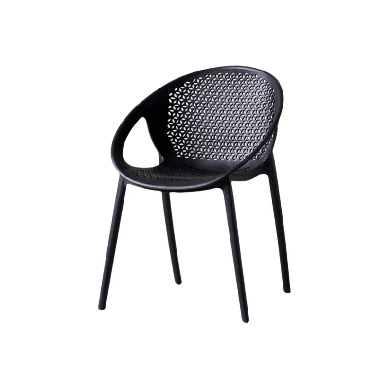 Combo Tres Silla Selva con Brazos, Color Verde Olivo, Gris y Negro
