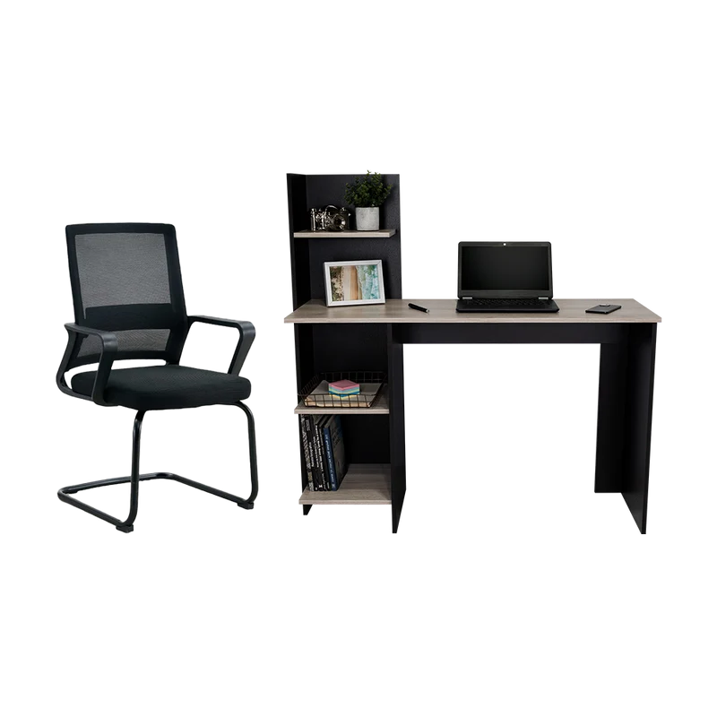 Combo para Oficina Varka, Incluye Escritorio y Silla de Escritorio