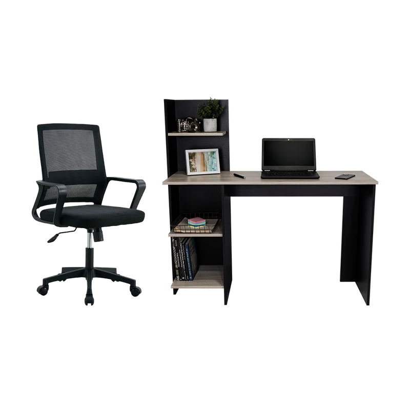 Combo para Oficina Kairo, Incluye Escritorio y Silla de Escritorio