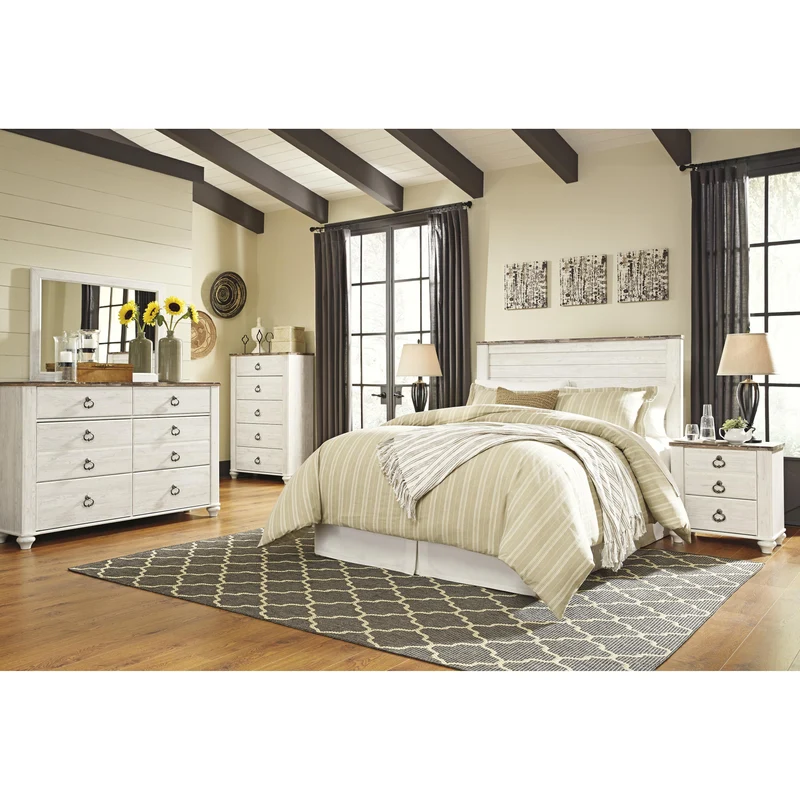 Signature Design by Ashley Willowton 6-Drawer Dresser B267-31