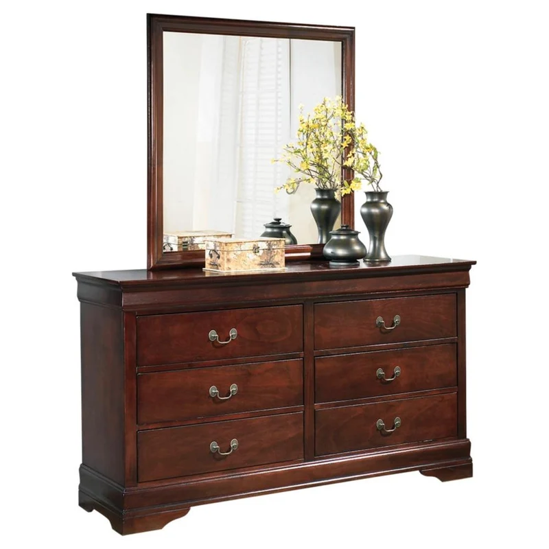 Signature Design by Ashley Alisdair 6-Drawer Dresser with Mirror B376-31/B376-36