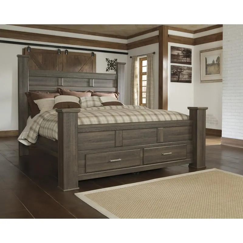 Signature Design by Ashley Juararo B251-68 King/Cal King Poster Headboard