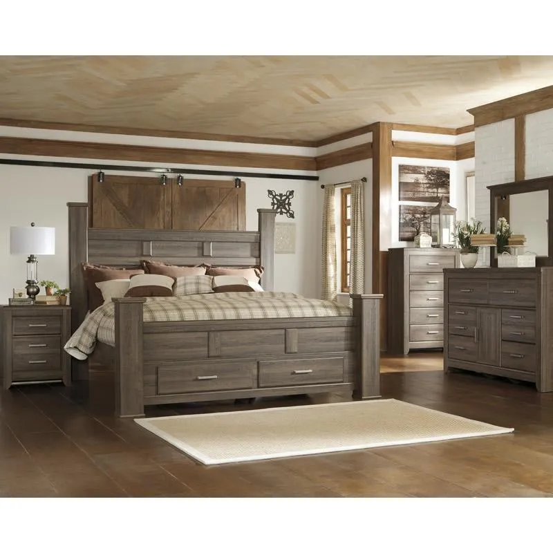 Signature Design by Ashley Juararo B251-68 King/Cal King Poster Headboard