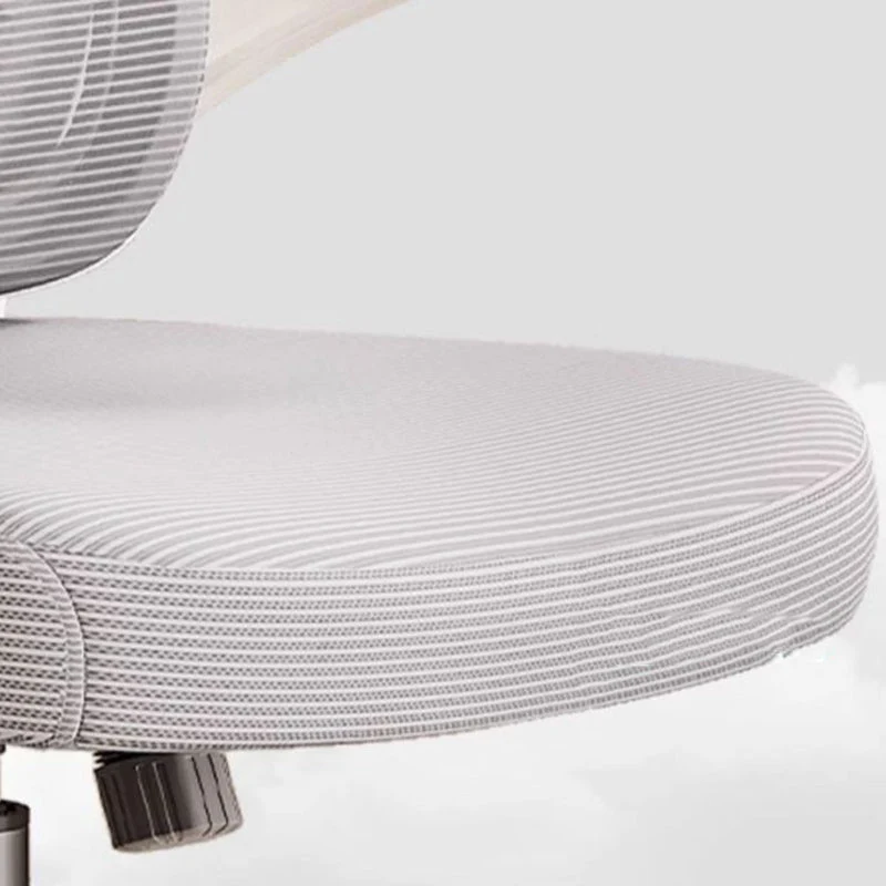 Modern Minimalist Breathable Mesh Fabric Nylon Rectangle Square Triangle Curve Desk Chair Backrest Armrest For Home Office