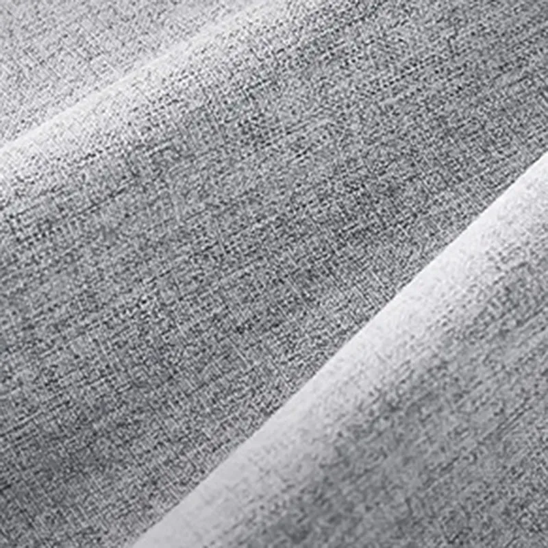 Modern Simplicity Rubberwood Cotton Linen Fabric Sponge Square Accent Chair & Table Set For Living Room