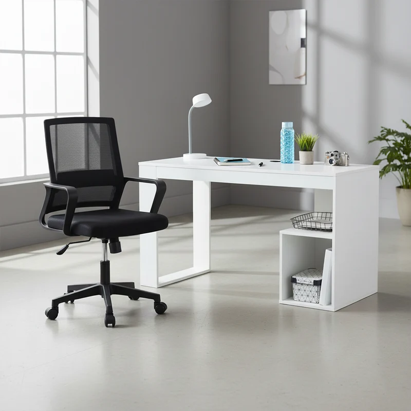 Combo para Oficina Auralis, Incluye Escritorio y Silla de Escritorio