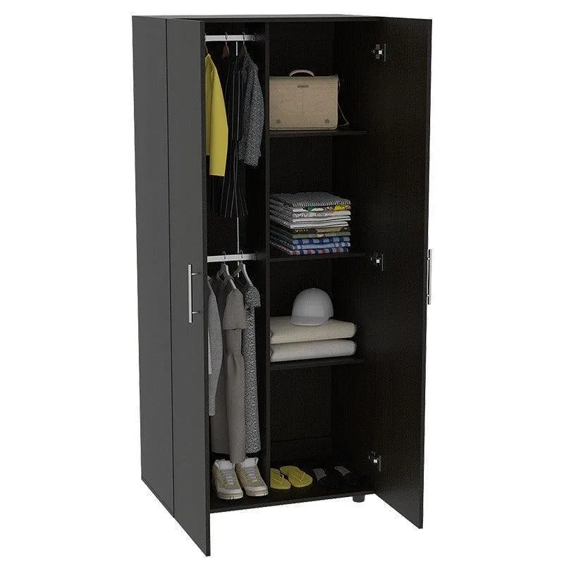 Combo para Habitación Ghera, Incluye Mesa de TV y Clóset