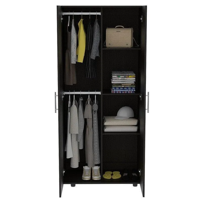 Combo para Habitación Ghera, Incluye Mesa de TV y Clóset