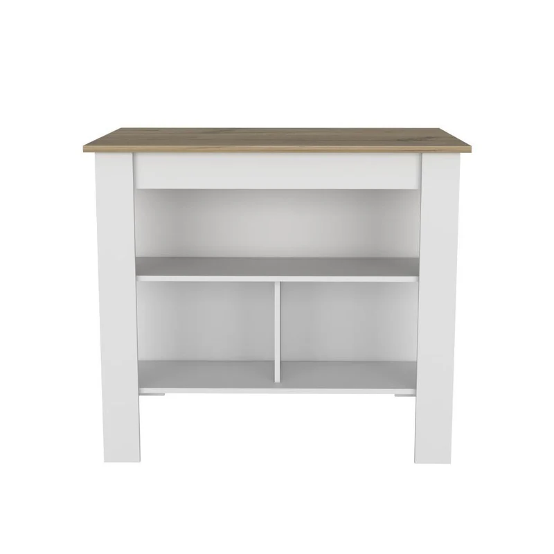 Combo de Cocina Ébano, Incluye Barra de Cocina y Dos Silla para Barra