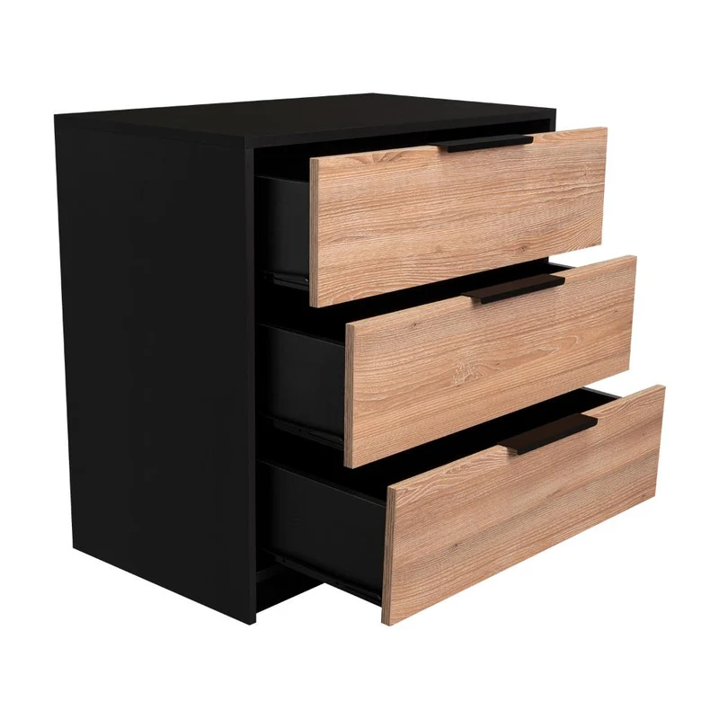 Organizador Wesley, Wengue y Miel, con Tres Cajones ZF