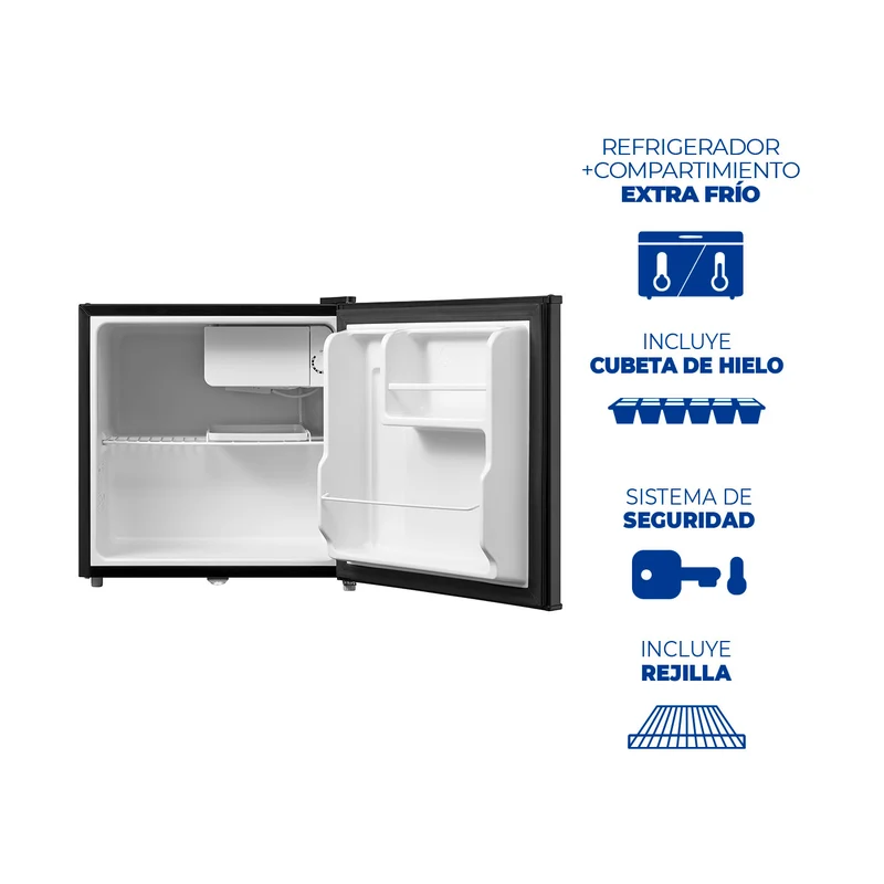 Minibar Kalley Frost una Puerta 44 Litros K-MB44N ,Gris Oscuro