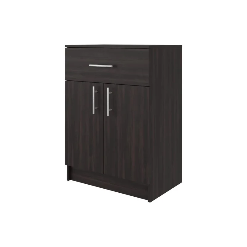 Mesa Auxiliar de Cocina Mayorca, Kronos Nogal, con Espacio para Guardar Insumos ZF