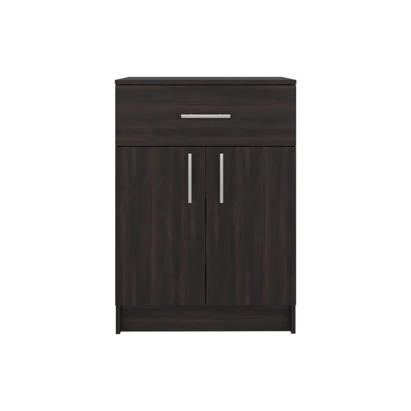 Mesa Auxiliar de Cocina Mayorca, Kronos Nogal, con Espacio para Guardar Insumos ZF