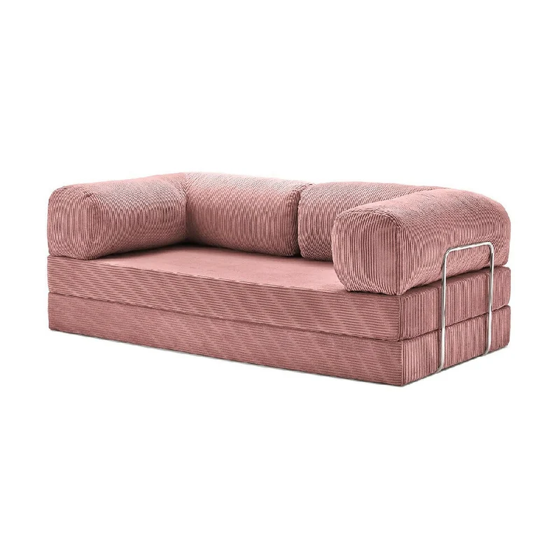 Sofá Cama Teddy Rosado