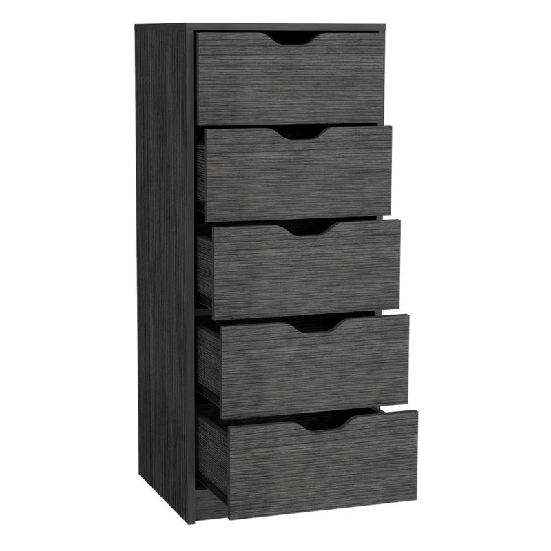 Organizador Brasilia, Gris, con Cinco Cajones Multiusos Deslizables ZF