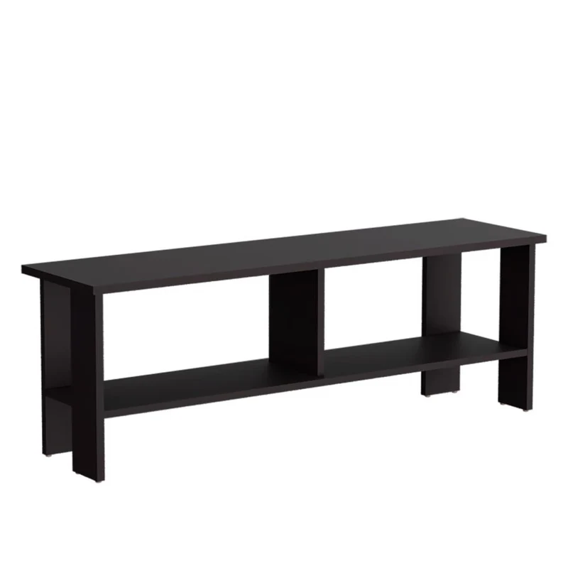 Mesa para TV Navi, Wengue Kronos, para Televisor hasta 55 Pulgadas ZF