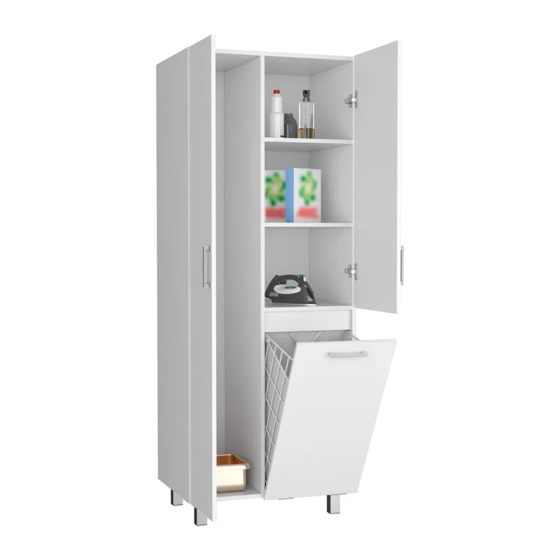 Mueble de Aseo Iris, Blanco Duqueza, con Espacio para Ubicar Objetos de Aseo ZF