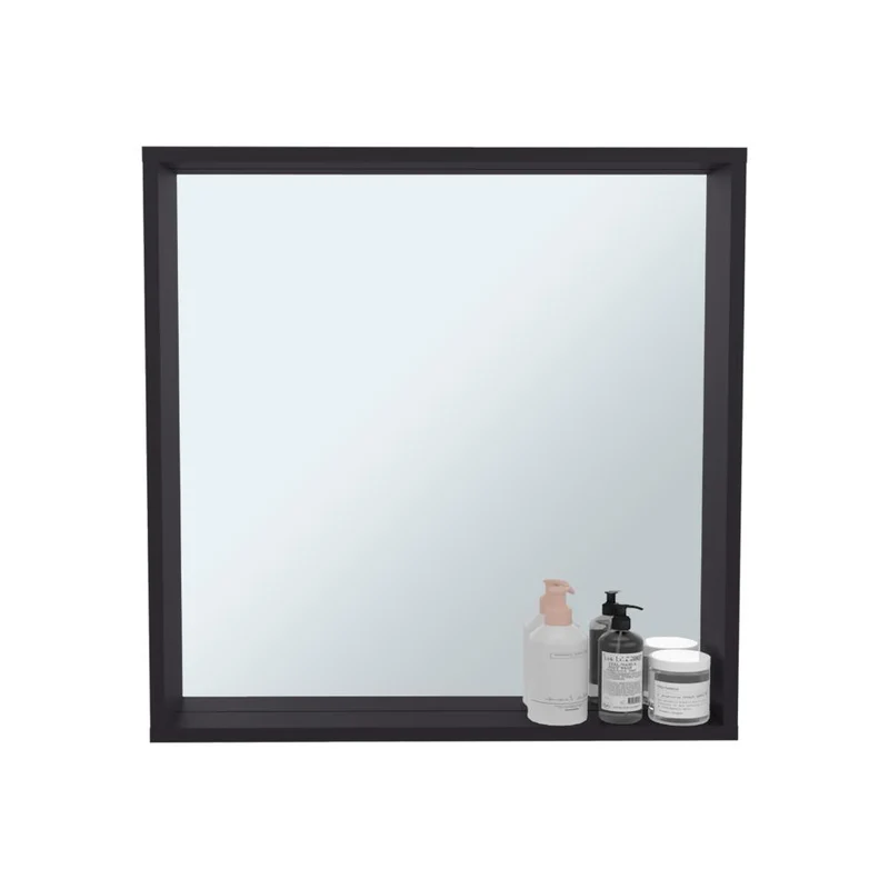 Espejode Baño Dakota, Wengue, Espejo de Baño, Diseño Moderno ZF