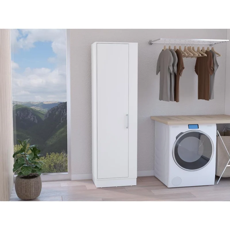 Mueble de Aseo Lirio, Blanco, con Cinco Entrepaños ZF