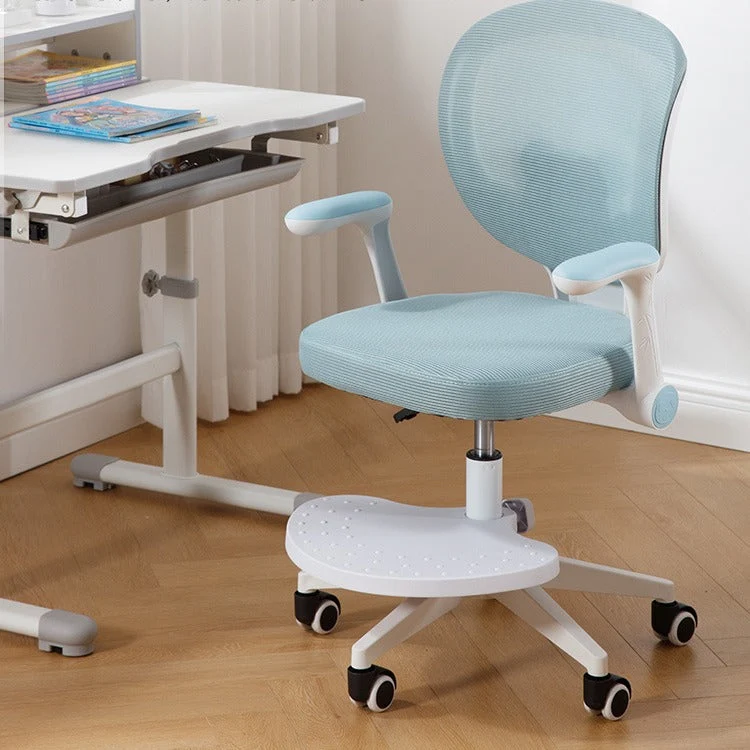 Contemporary Creative Kids Square Panda Mesh Fabric PP Hardware Desk Chair Backrest Armrest For Home Office