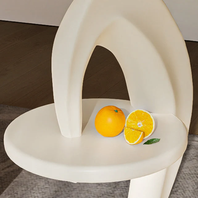 Contemporary Creative Dolphin Round Square Artificial Marble Fiberglass End Table 1-Tray For Living Room
