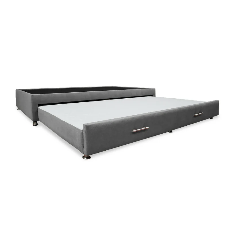 Cama Tarima Nido Comfort 140 Doble Gris
