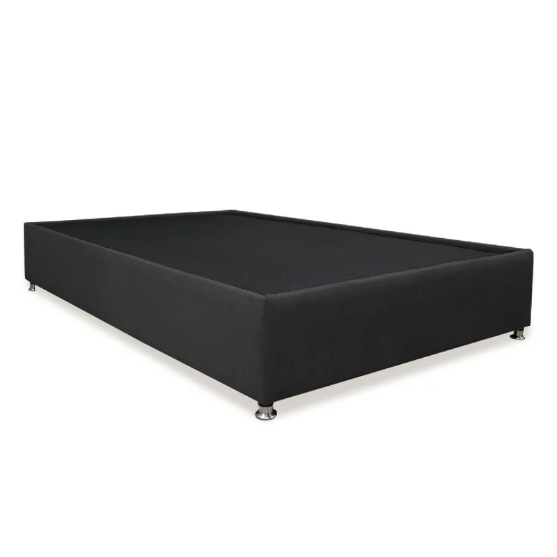 Base Cama Graf 120x190 Semidoble Negro
