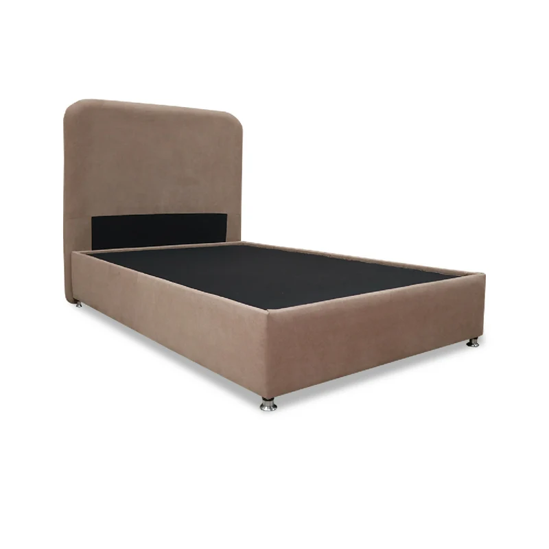 Base Cama Comfort 100 Más Espaldar Camel