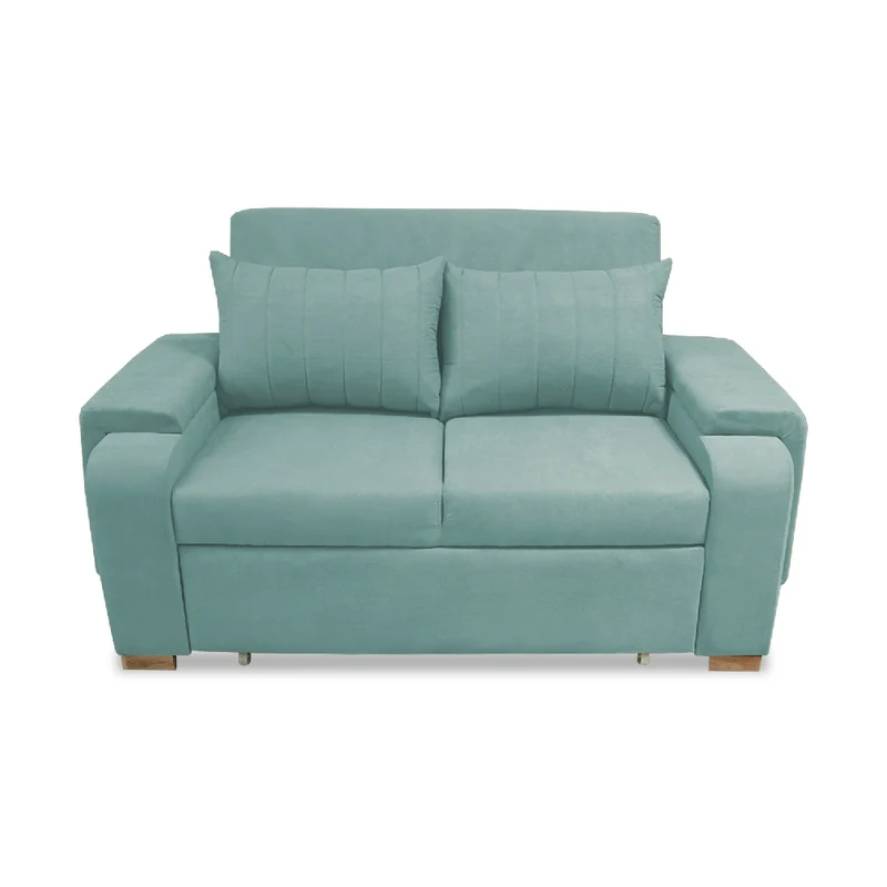 Sofá Cama Hartmann Multifuncional Carrito Reclinable Menta
