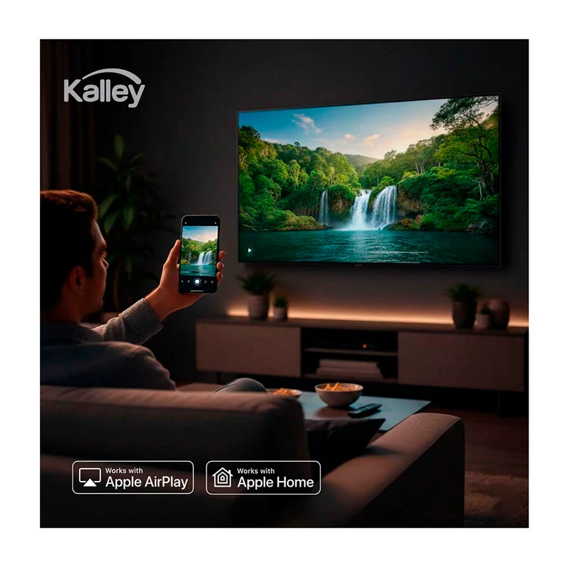 Televisor Kalley 43 Pulgadas Max LED 4K-UHD Smart TV Google 43g315