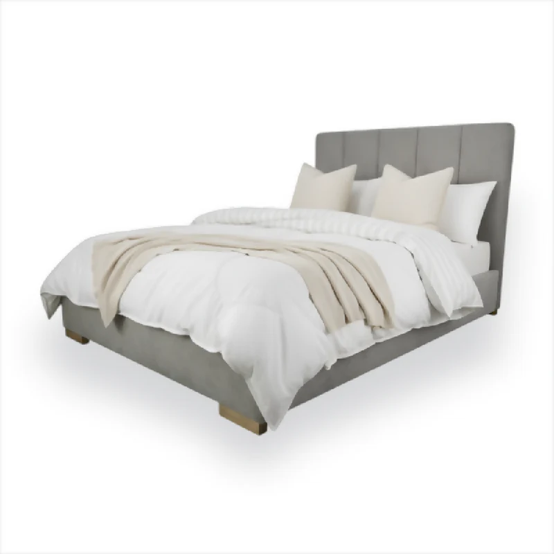 Cama Tapizada Formosa Piano en madera