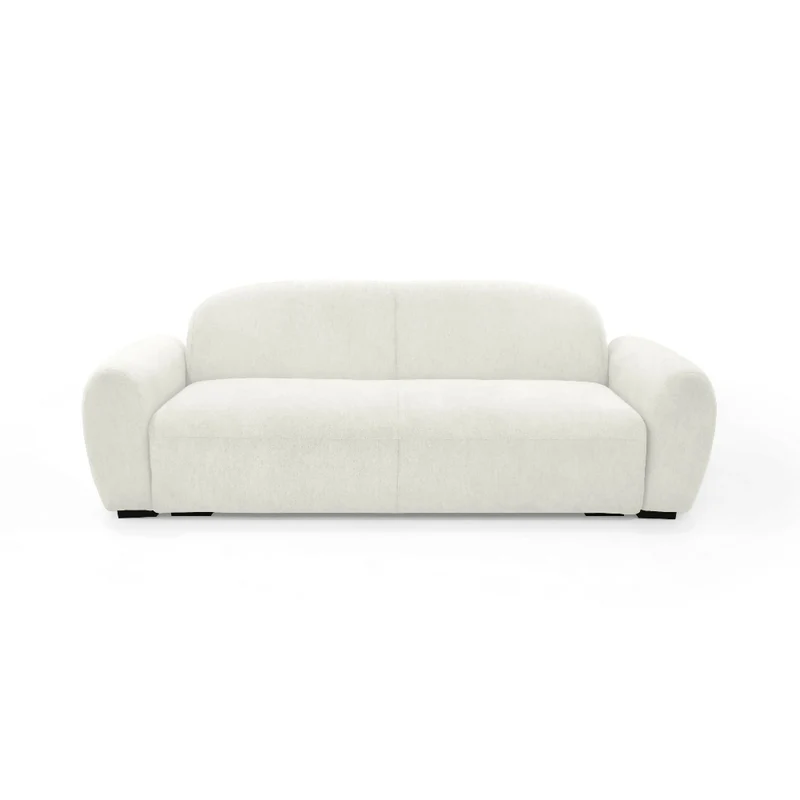 Sofa Cama Auren 240x88x85 cm Con Brazos Removibles Tela Mix