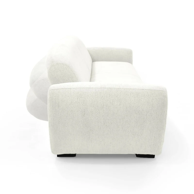 Sofa Cama Auren 240x88x85 cm Con Brazos Removibles Tela Mix