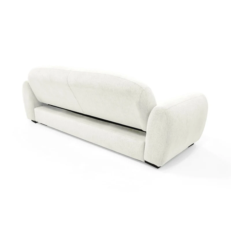 Sofa Cama Auren 240x88x85 cm Con Brazos Removibles Tela Mix