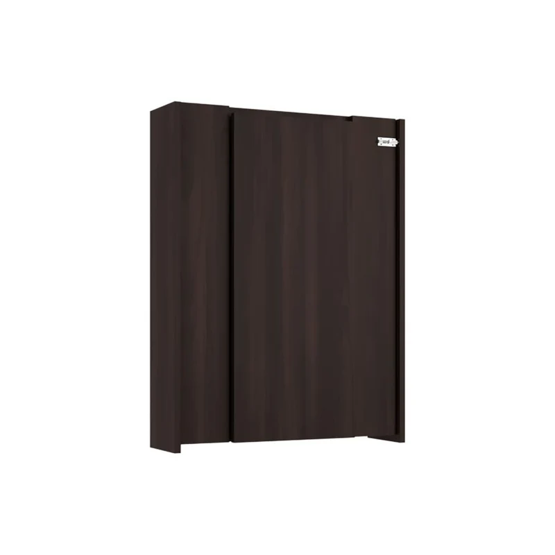 Mesa Auxiliar Vetta, Kronos Nogal, para Empotrar a la Pared y Amplia Superficie ZF
