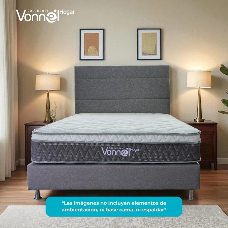 Colchón Vonnel Queen 160 x 190 cm Full Confort