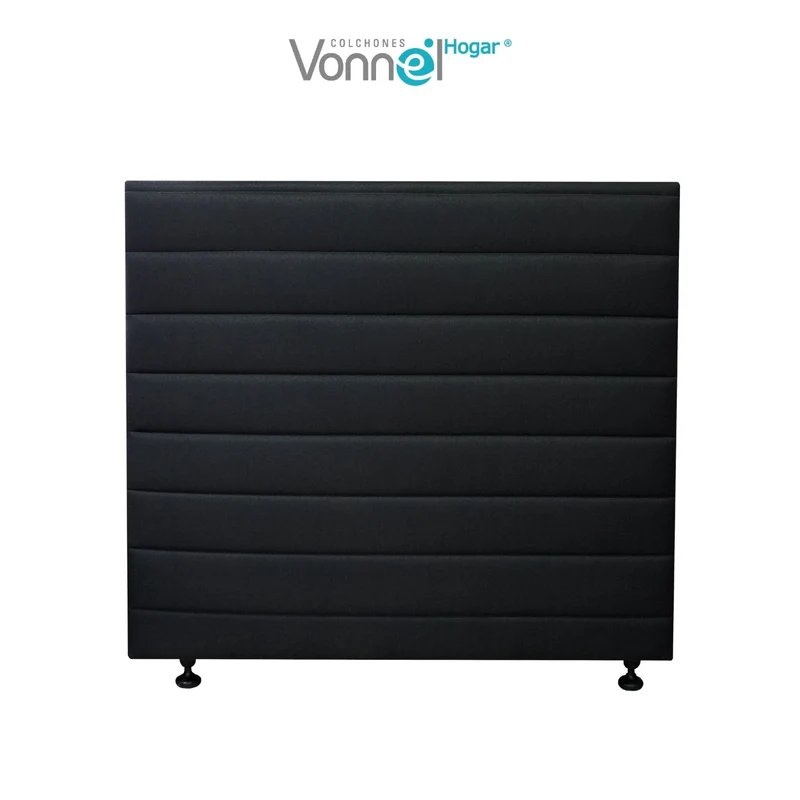 Espaldar Frontera 160x130, Negro