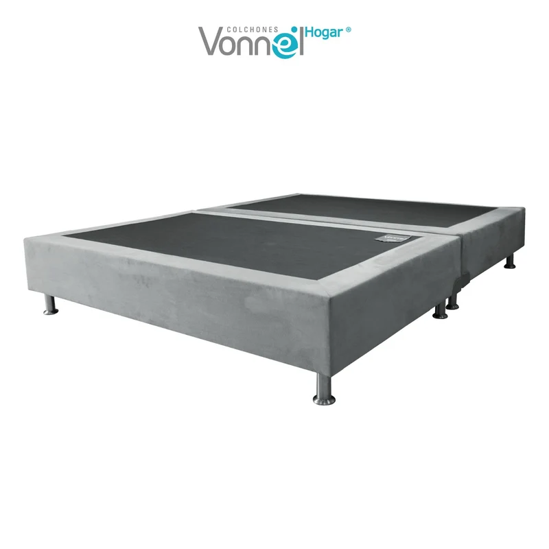 Base Cama Inox Modular 160x095x20, Plata