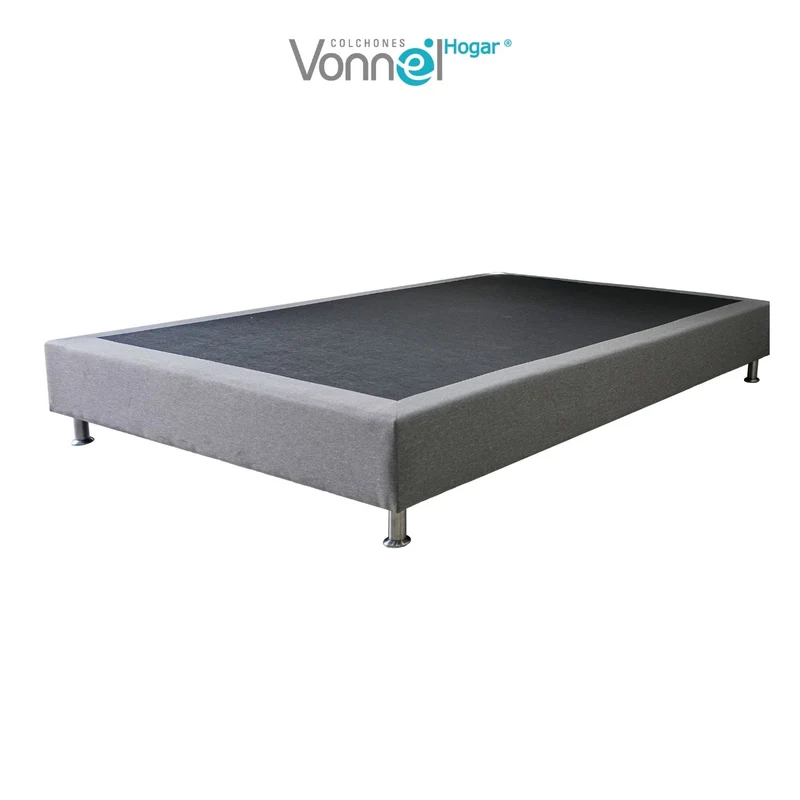 Base Cama Inox 100x190x20, Plata