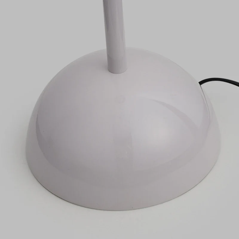 Contemporary Scandinavian Mushroom Hardware Iron Lampshade 1 - Light Standing Floor Lamp For Living Room
