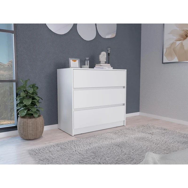 Organizador Cruella, Blanco, con Amplios Espacio para Almacenamiento ZF