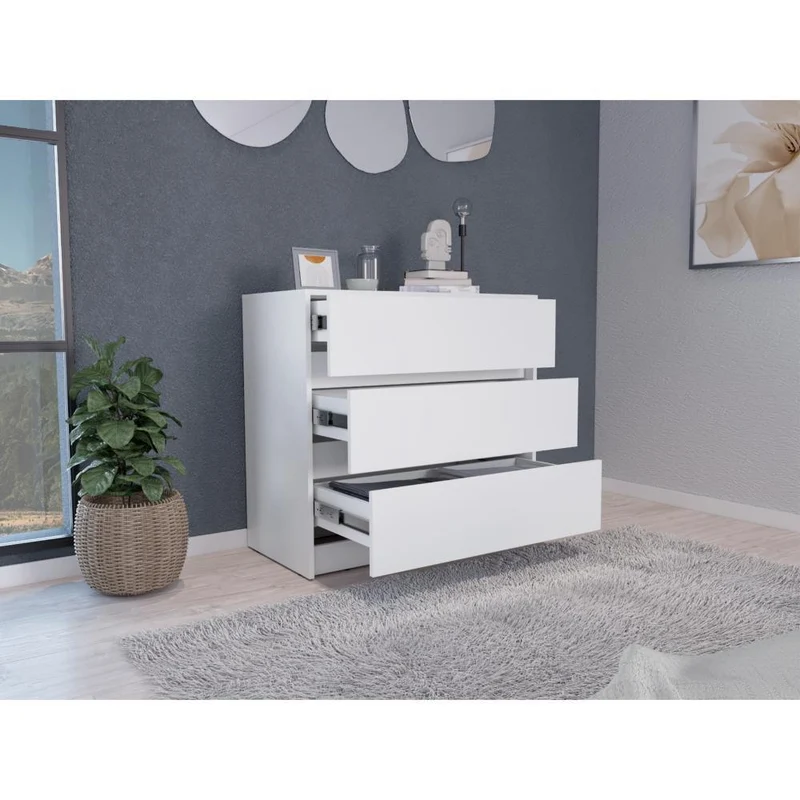 Organizador Cruella, Blanco, con Amplios Espacio para Almacenamiento ZF
