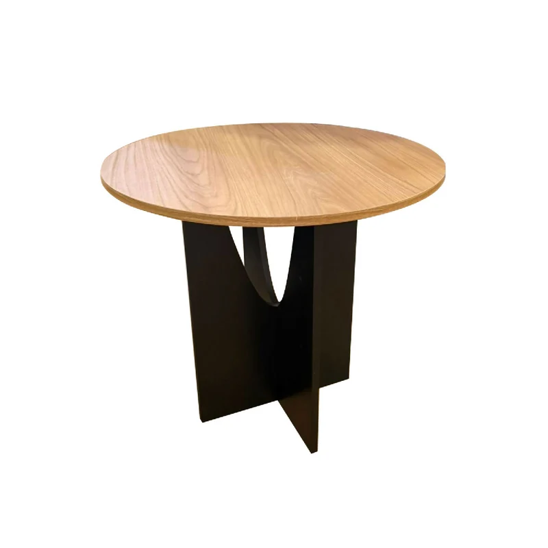 Mesa Auxiliar Viña Madera Natural + Negro
